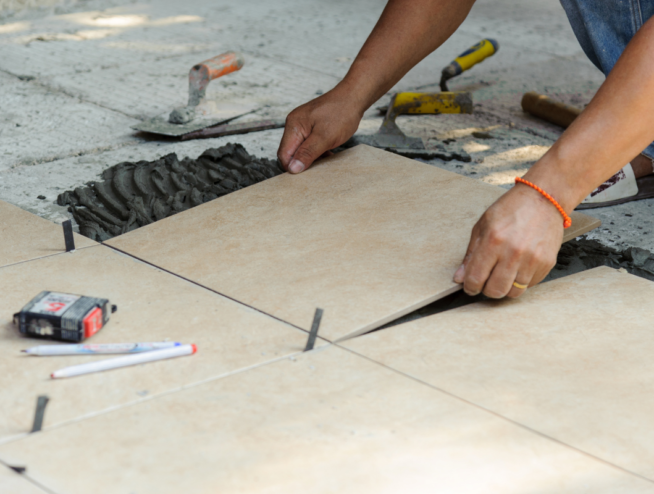 Tiling and flooring